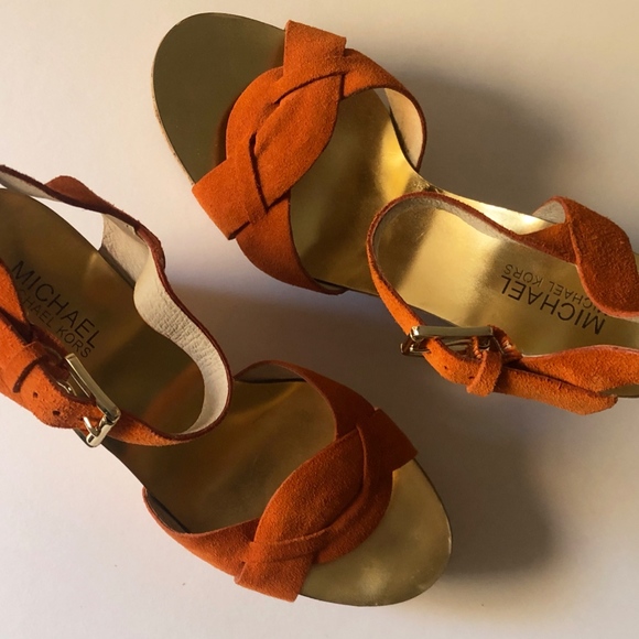 Michael Kors Open Toe Wedges - Picture 3 of 8